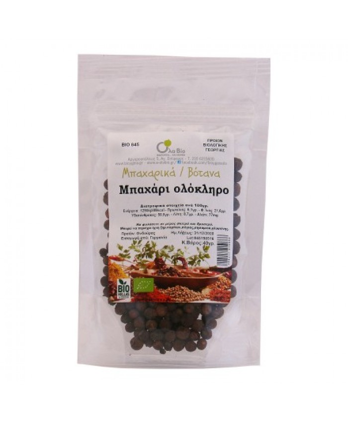 ΜΠΑΧΑΡΙ ΟΛΟΚΛΗΡΟ ΒΙΟ 40gr